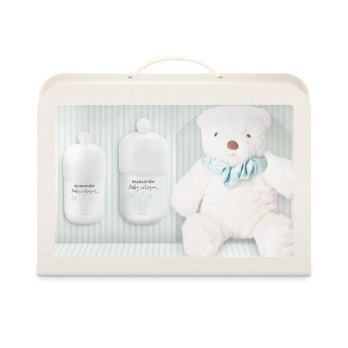 Mala com Colónias e Peluche Suavinex Baby Cologne