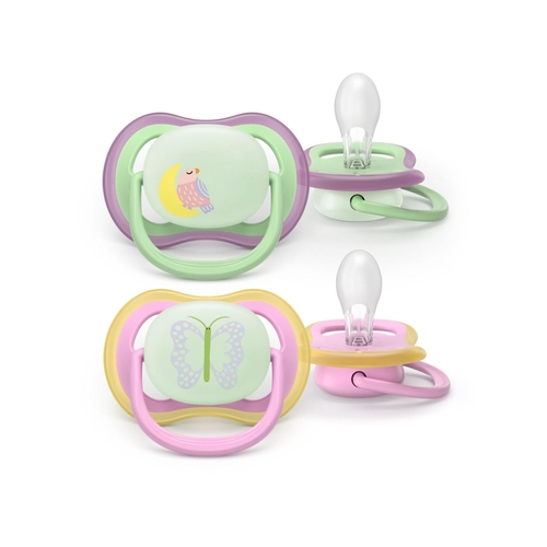 2 Chupetas Philips Avent Ultra Air NT Menina 6-18m