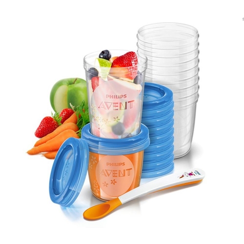 Conjunto de 20 Copos Philips Avent Gourmet