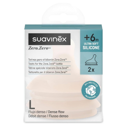 2 Tetinas Suavinex Anticólicas Fluxo Denso