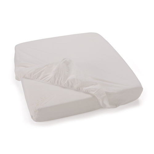 Lençol Ajustável Mammamia para Mini Berço Evo White