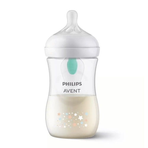 Biberão Philips Avent Natural Response AirFree Estrelas 260ml