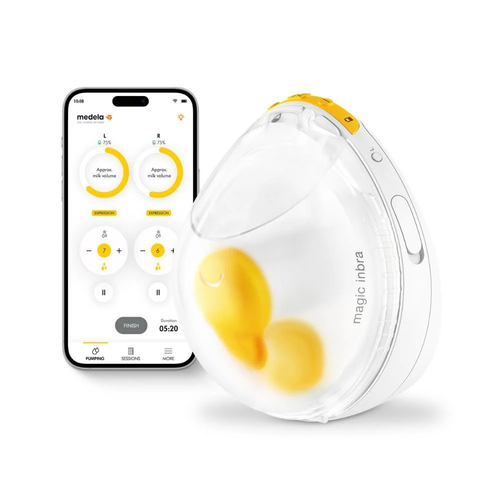 Bomba Tira-Leite Elétrica sem Cabos Magic In Bra Simples