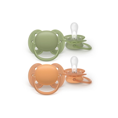 2 Chupetas Philips Avent Ultra Soft Lisa 18m+