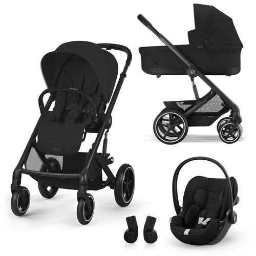 Carrinho, Alcofa, Cloud G e Adaptadores Cybex Balios One Box Black