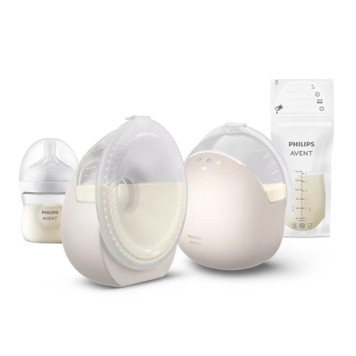 Bomba Tira-Leite Elétrica Portátil Philips Avent Natural Care Dupla com Acessórios
