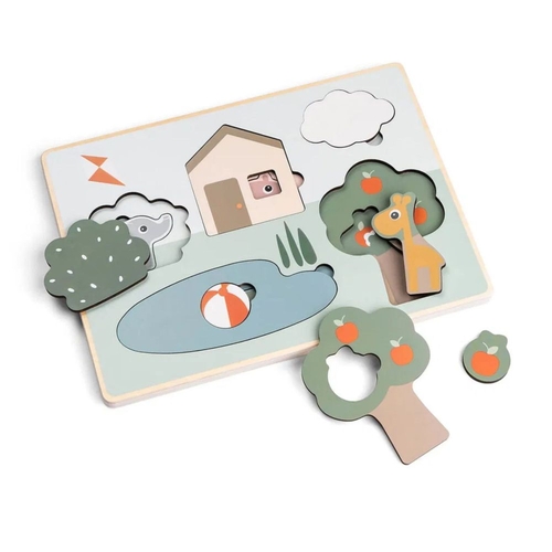 Puzzle em Camadas Done by Deer Deer Friends
