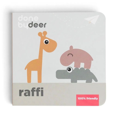Livro em Cartão Done by Deer Raffi