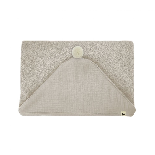 Toalha de Banho Baby Clic Plain Stone Grey