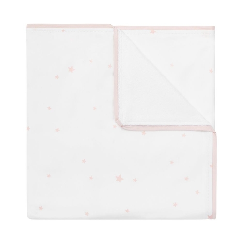 Manta Petit Praia Teddy Rosa