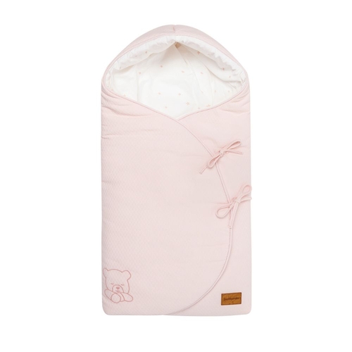 Saco para Babycoque Petit Praia Teddy Rosa