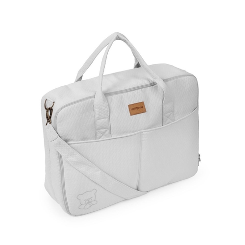 Malote de Maternidade Petit Praia Teddy Gris