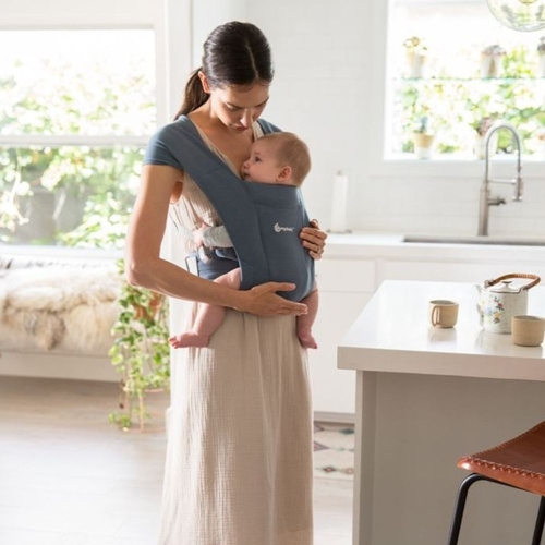 Porta-Bebés Ergobaby Embrace Oxford Blue