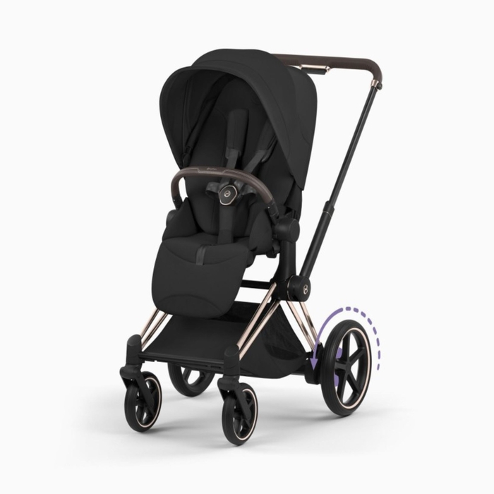 Carrinho de Bebé Cybex e-Priam Style Rosegold - Cybex - PACKEPRIAM012-001