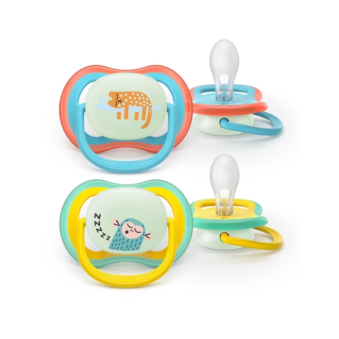 2 Chupetas Philips Avent Ultra Air NT Menino 18m+ - Philips Avent - 8720689042550