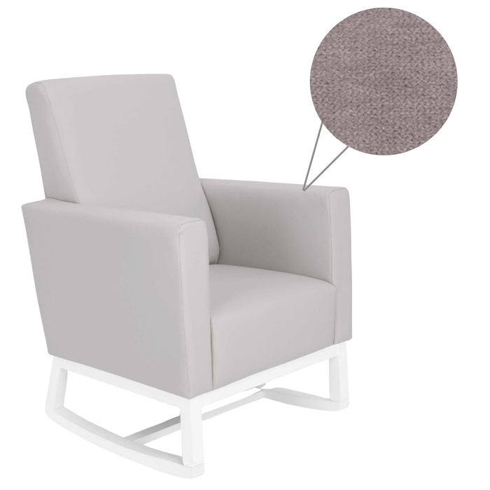 Sofá de Baloiço DC Hope com Pés Baloiço White - Dream Concept - NI-15-HOPE-WH