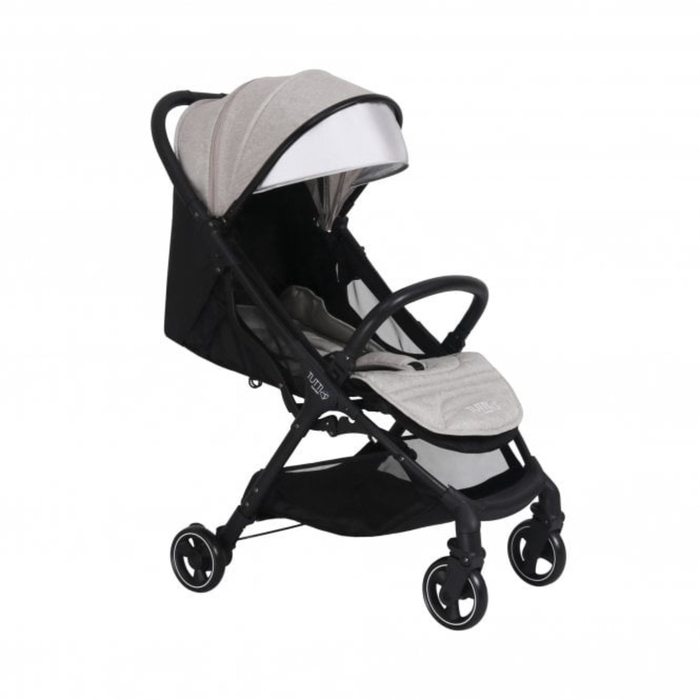 Carrinho Compacto Tutti Bambini Momi Black and Oatmeal - Tutti Bambini - 411910BL83
