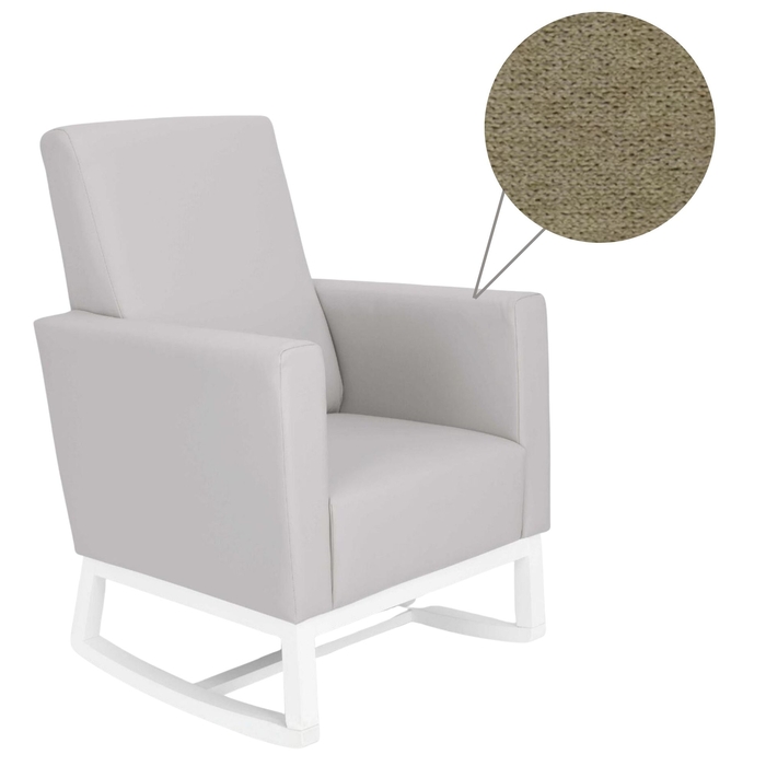 Sofá de Baloiço DC Hope com Pés Baloiço White - Dream Concept - NI-19-HOPE-WH