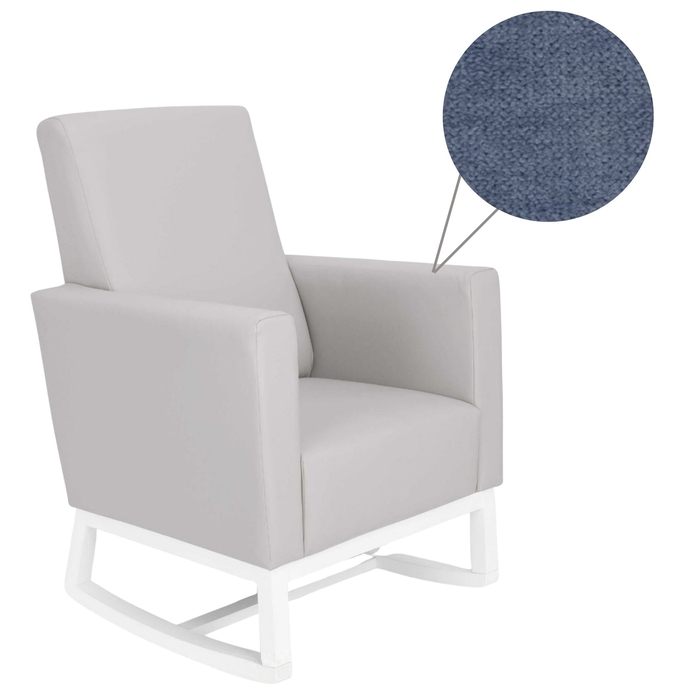 Sofá de Baloiço DC Hope com Pés Baloiço White - Dream Concept - NI-13-HOPE-WH