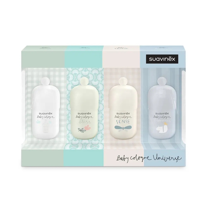 Conjunto de 4 Colónias Suavinex 50ml - Suavinex - 8426420909662