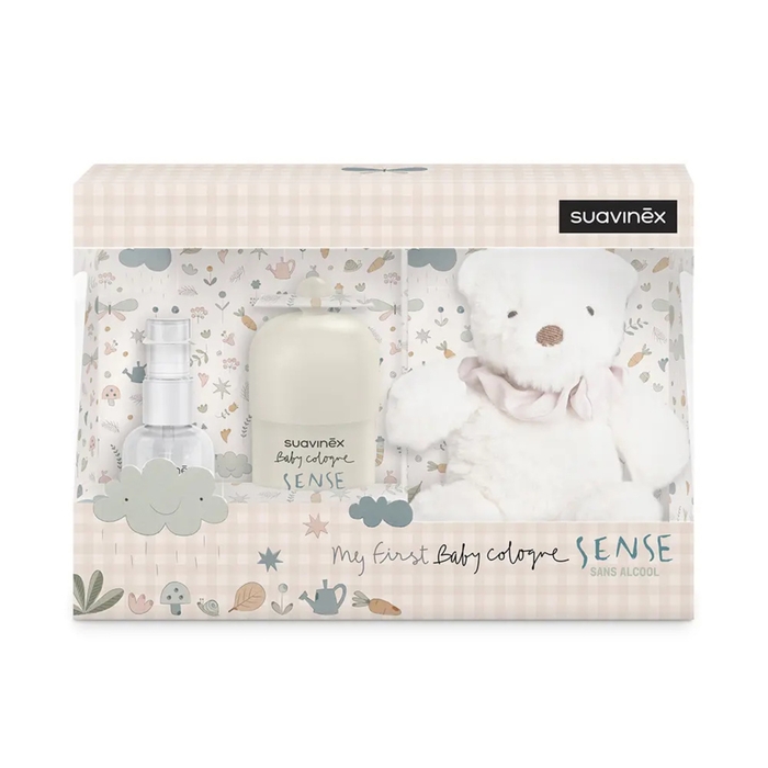 Conjunto de Colónias e Peluche Suavinex Sense - Suavinex - 8426420082631