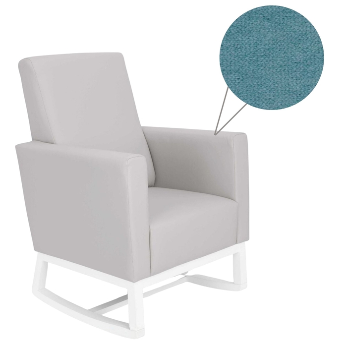 Sofá de Baloiço DC Hope com Pés Baloiço White - Dream Concept - NI-18-HOPE-WH