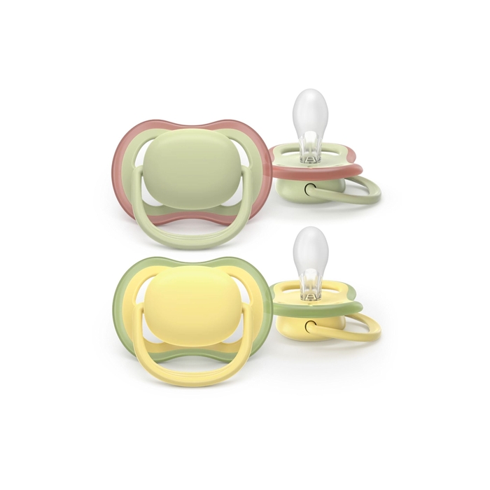2 Chupetas Philips Avent Ultra Air Lisa 18m+ - Philips Avent - 8720689043816