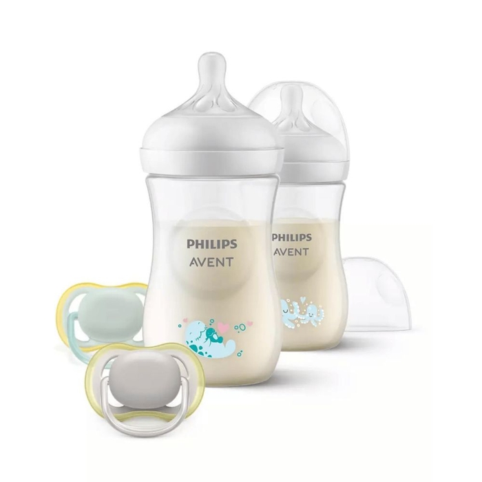 Conjunto de Biberões Decorados Philips Avent Natural Response - Philips Avent - 8710103990673