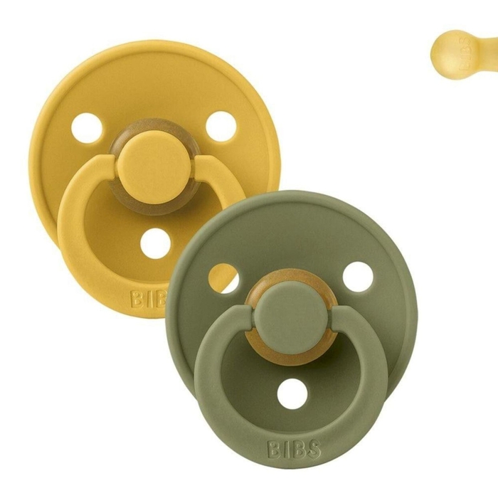 2 Chupetas Bibs Colour Honey Bee | Olive - Bibs - 5713795204663