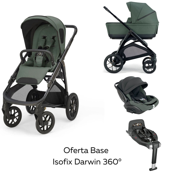 Carrinho de Bebé Trio Inglesina Aptica XT com Oferta Base Isofix Darwin 360º i-size - Inglesina - PACKAPTICAXT002-005