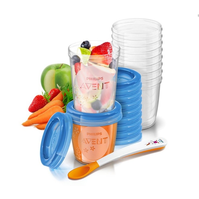 Conjunto de 20 Copos Philips Avent Gourmet - Philips Avent - 8710103671787