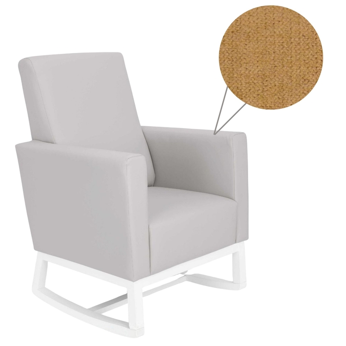 Sofá de Baloiço DC Hope com Pés Baloiço White - Dream Concept - NI-16-HOPE-WH