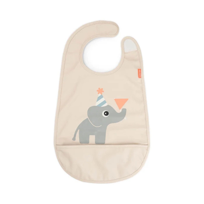 Babete com Velcro Done by Deer Celebration Sand - Done By Deer - 5712643061434