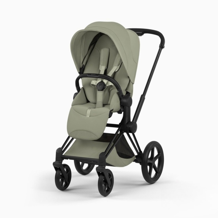 Carrinho de Bebé Cybex Priam Style Matt Black - Cybex - PACKPRIAM034-004