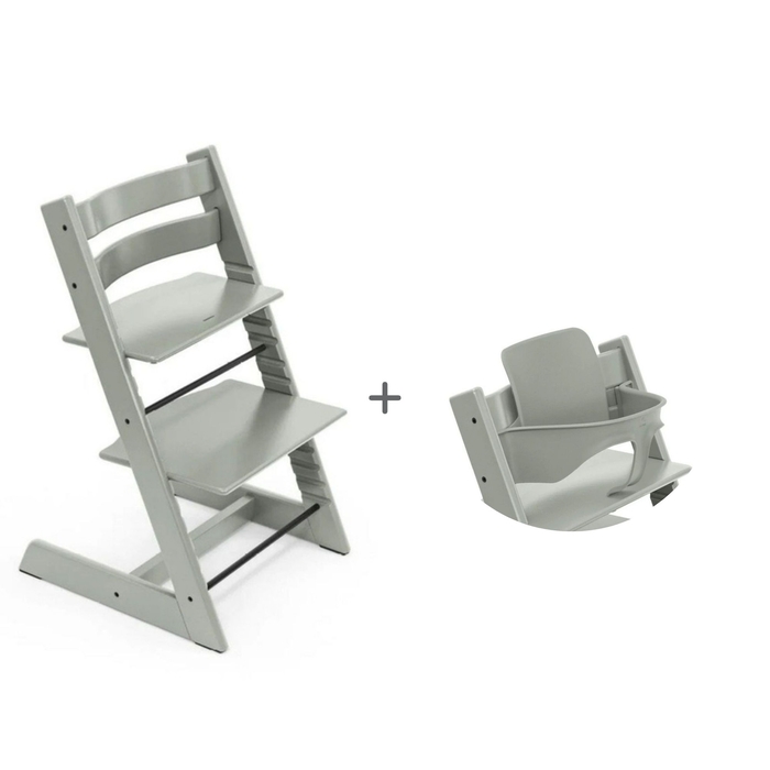 Conjunto Cadeira Tripp Trapp Stokke com Assento Infantil - Stokke - PACKTRIPPTRAPP004-003