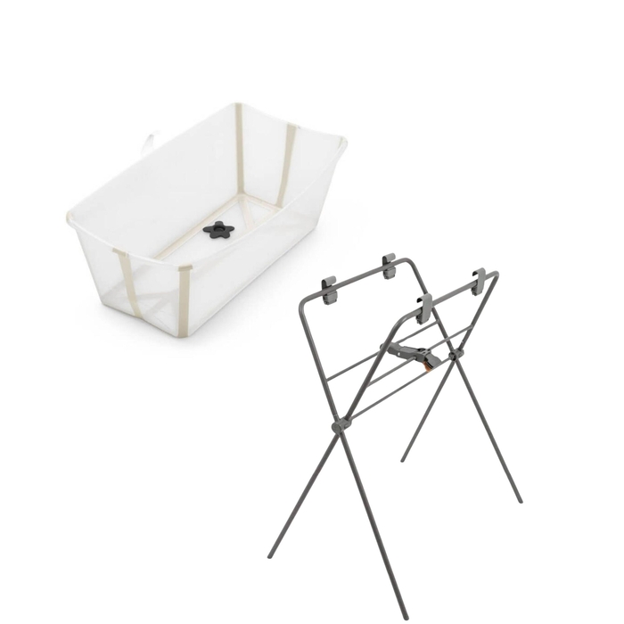 Banheira Dobrável Stokke Flexi Bath com Suporte - Stokke - PACKFLEXI003-004