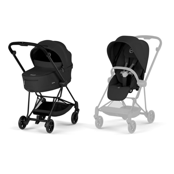 Carrinho de Bebé Cybex Mios Comfort Rosegold com Alcofa Dobrável - Cybex - 4063846549696