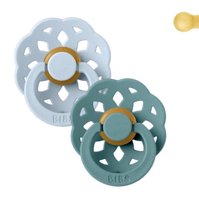2 Chupetas Bibs Boheme Baby Blue |Island Sea - Bibs - 5713795236336