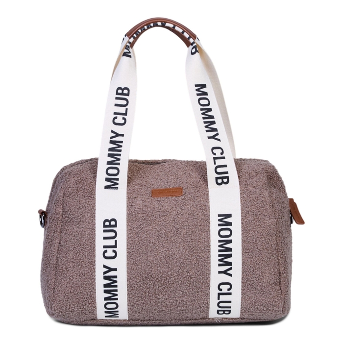 Bolsa Childhome Mommy Club Signature Teddy Soft Brown - Childhome - 5420007170356