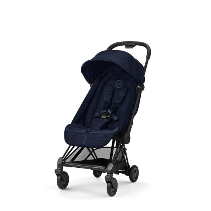 Carrinho Compacto Cybex Coya Rebellious Luxury Denim Blue - Cybex - 4063846517985