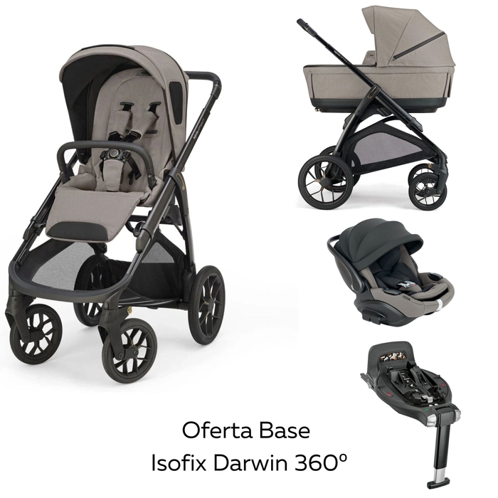 Carrinho de Bebé Trio Inglesina Aptica XT com Oferta Base Isofix Darwin 360º i-size - Inglesina - PACKAPTICAXT002-004