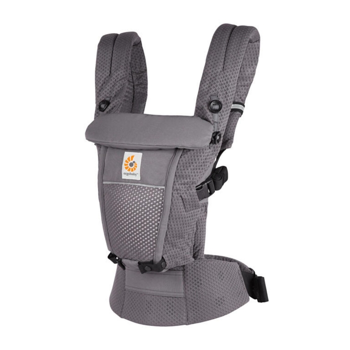 Porta-Bebés Ergobaby Adapt Soft Flex Mesh Graphite Grey - Ergobaby - 1220000204843