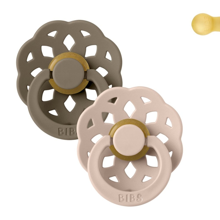 2 Chupetas Bibs Boheme Woodchuck | Blush - Bibs - 5713795229154