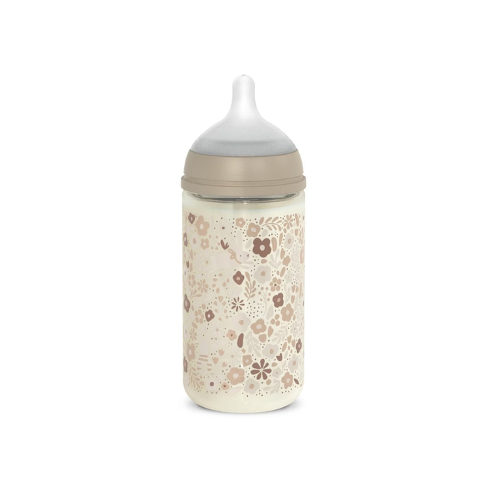 Biberão de Vidro Suavinex com Tetina Silicone Wonderland M 240ml - Suavinex - 170185_BG