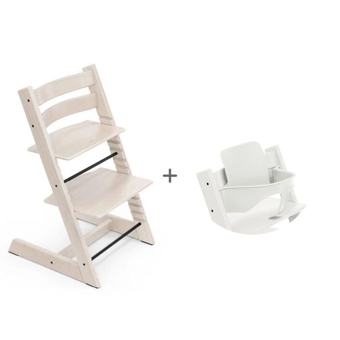 Conjunto Cadeira Tripp Trapp Stokke com Assento Infantil - Stokke - PACKTRIPPTRAPP004-008