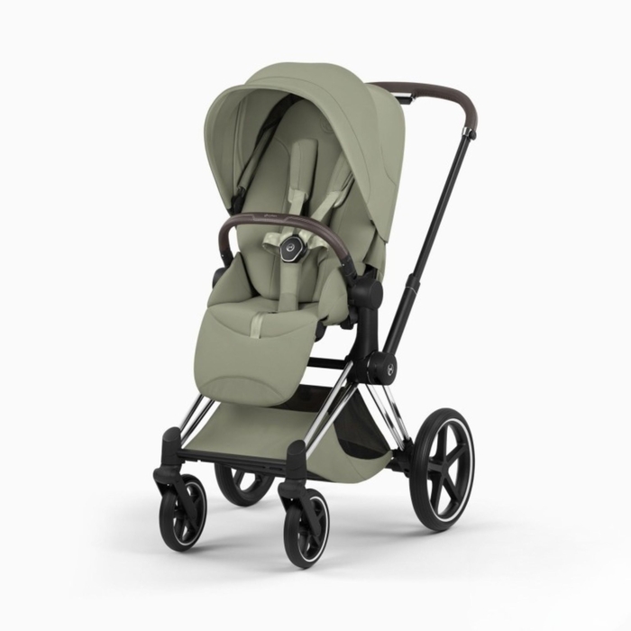 Carrinho de Bebé Cybex Priam Style Chrome Brown - Cybex - PACKPRIAM033-004