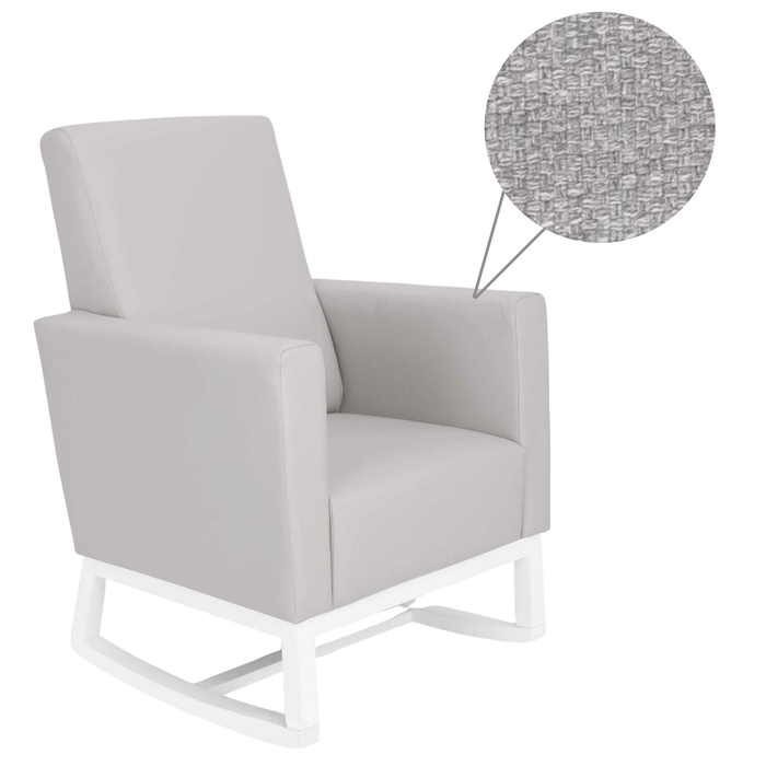 Sofá de Baloiço DC Hope com Pés Baloiço White - Dream Concept - AS-24-HOPE-WH