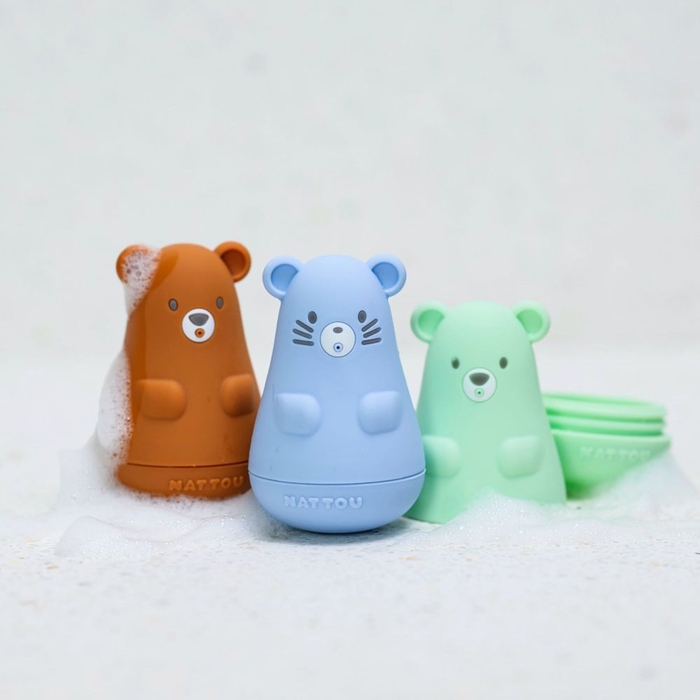 Brinquedo para Banho Nattou Ursinhos - Nattou - 5414673875615