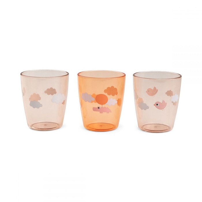 Conjunto Mini Copos Done by Deer Happy Clouds Birdee - Done By Deer - 5712643043508