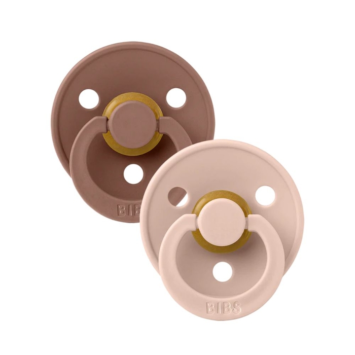 2 Chupetas Bibs Colour Blush | Woodchuck - Bibs - 45217-0-6M